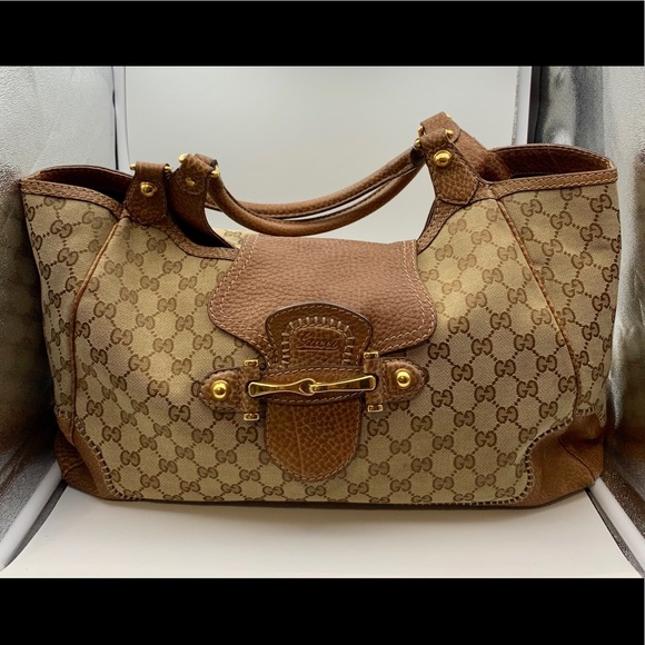 Authentic Gucci GG large canvas Pelham tote - Picture 6 of 8